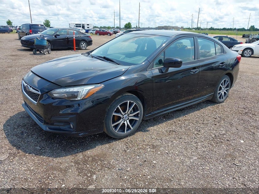 2018 Subaru Impreza, Град, IAAI, VIN 4S3GKAH62J3622929 — фото 2