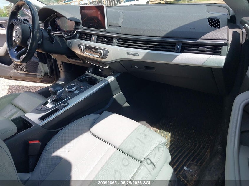 2018 AUDI A5 COUPE 2.0L I-4 DI, DOHC, VVT, TURBO, 252HP