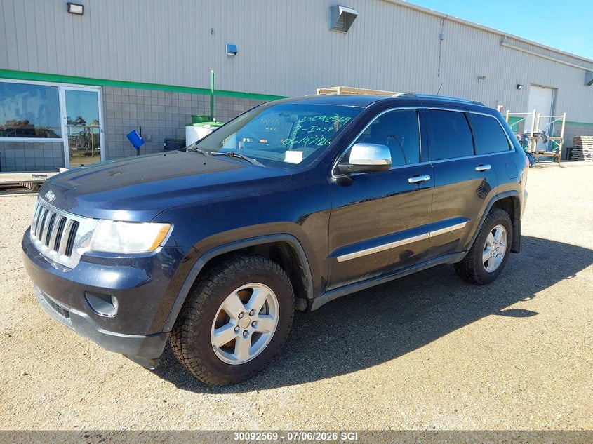 2011 Jeep Grand Cherokee, Удар ззаду, IAAI, VIN 1J4RR4GG5BC657766 — фото 2