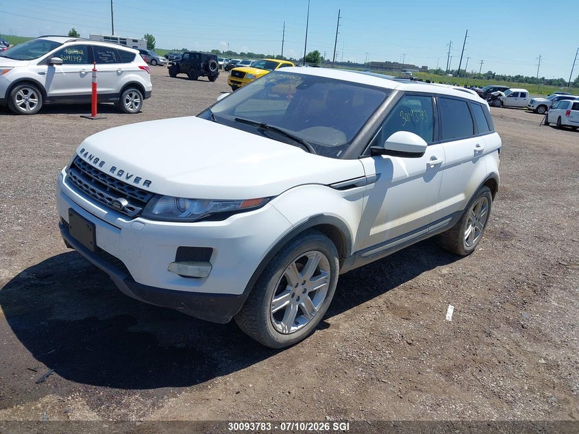 2014 Land Rover Range Rover Evoque, Град, IAAI, VIN SALVP2BG9EH898140 — фото 2