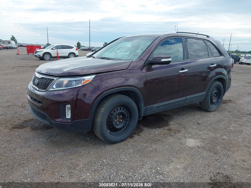 2014 KIA SORENTO SPORT UTILITY VEHICLE 2.4L I-4 DI, DOHC, VVT, 191HP
