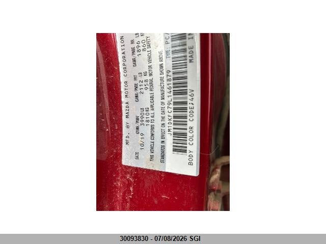2020 Mazda Cx-3 Touring VIN: JM1DKFC79L1461879 Lot: 30093830