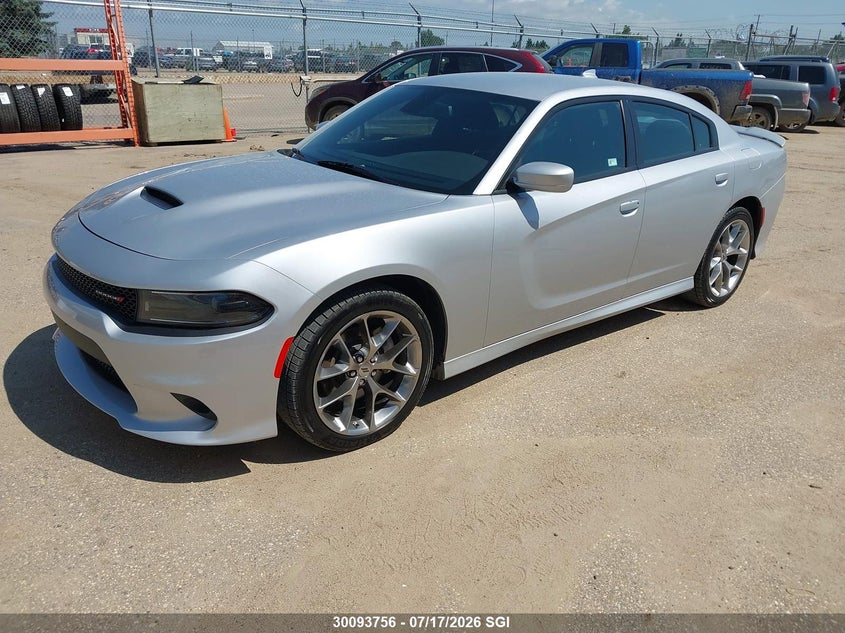 Vin: 2c3cdxhg2nh119204, lot: 20139929, dodge charger gt 20222