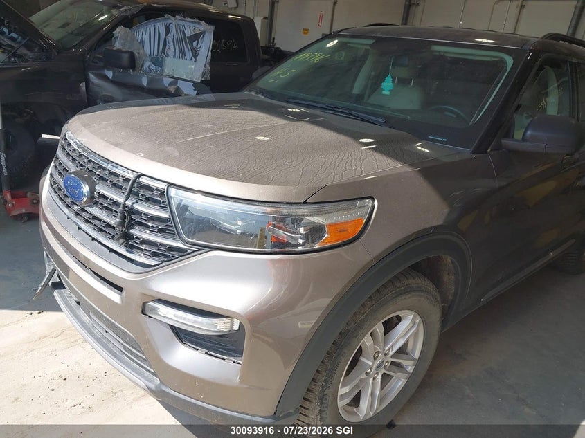 Vin: 1fmsk8dh0mgb56016, lot: 20139980, ford explorer xlt 20212