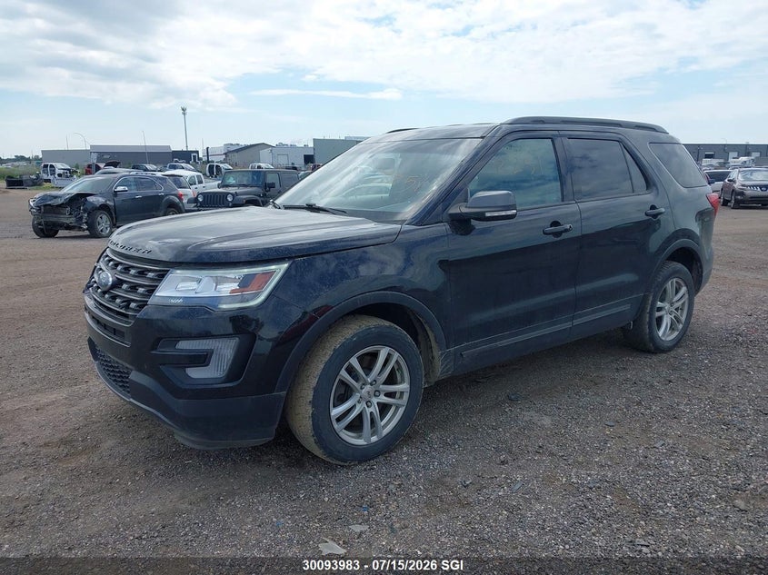 2017 Ford Explorer, Град, IAAI, VIN 1FM5K8D87HGE06094 — фото 2