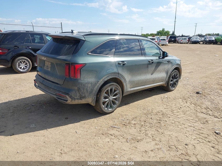 Vin: 5xyrhdlfxng084353, lot: 20140108, kia sorento ex 20224