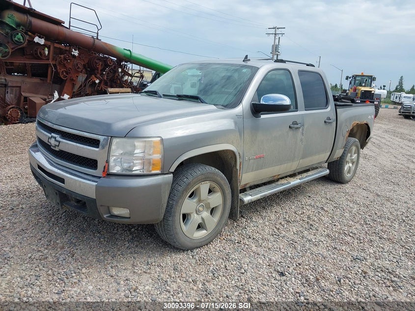 2007 Chevrolet Silverado, Левый зад, IAAI, VIN 2GCFK13Y971660595 — фото 2