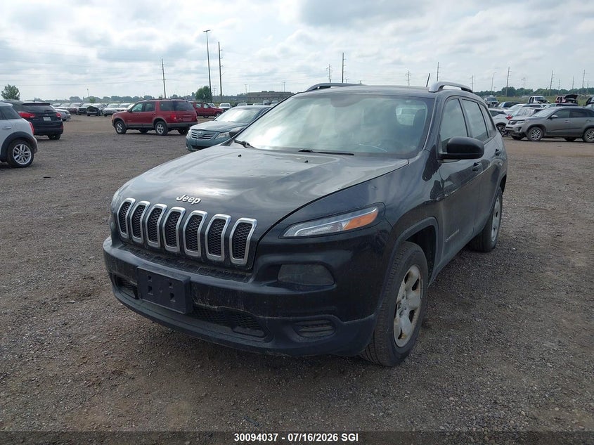 2016 JEEP CHEROKEE SPORT UTILITY VEHICLE 3.2L V6 FI DOHC 24V NF4