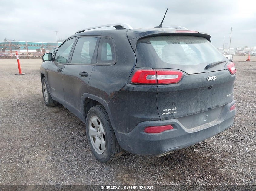 2016 JEEP CHEROKEE SPORT UTILITY VEHICLE 3.2L V6 FI DOHC 24V NF4