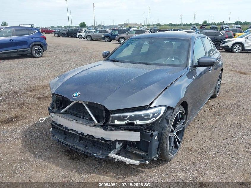 Vin: 3mw5r7j01n8c58038, lot: 20140143, bmw 330xi 20222