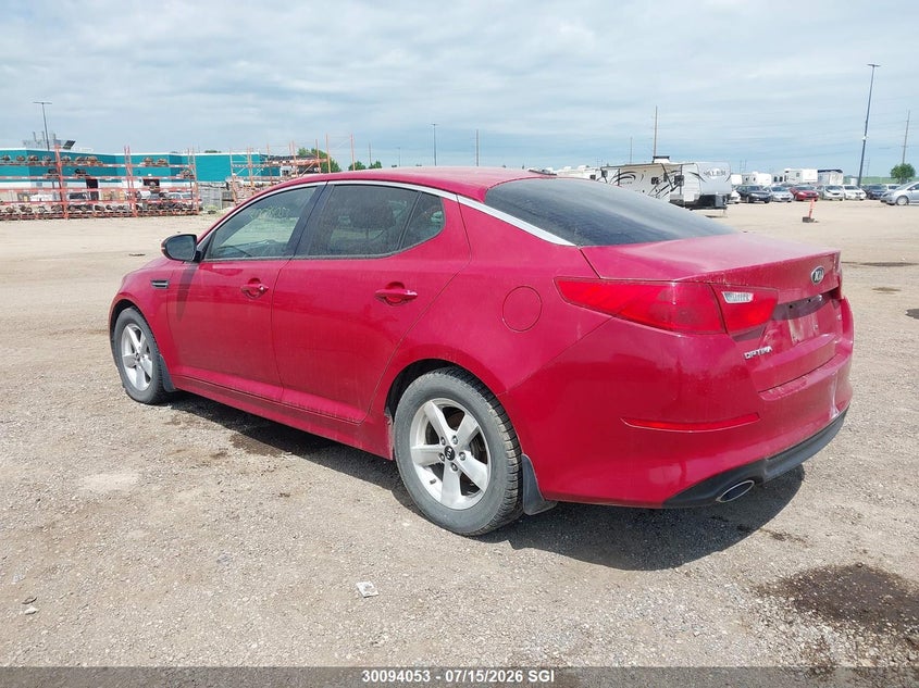 Vin: knagm4a73f5621957, lot: 20140144, kia optima lx 20153