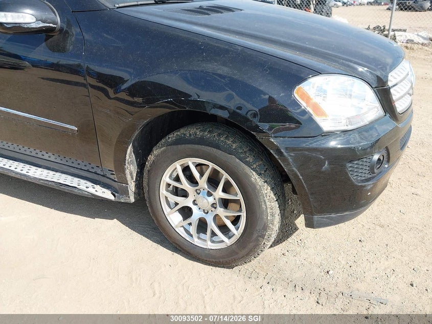 2007 Mercedes-Benz Ml 350 VIN: 4JGBB86E67A293178 Lot: 30093502