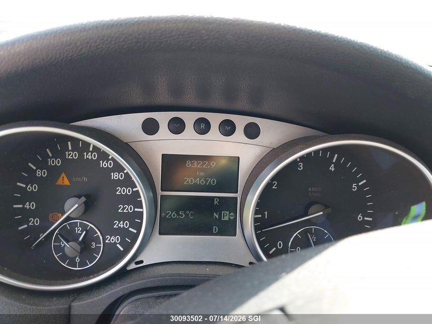 2007 Mercedes-Benz Ml 350 VIN: 4JGBB86E67A293178 Lot: 30093502