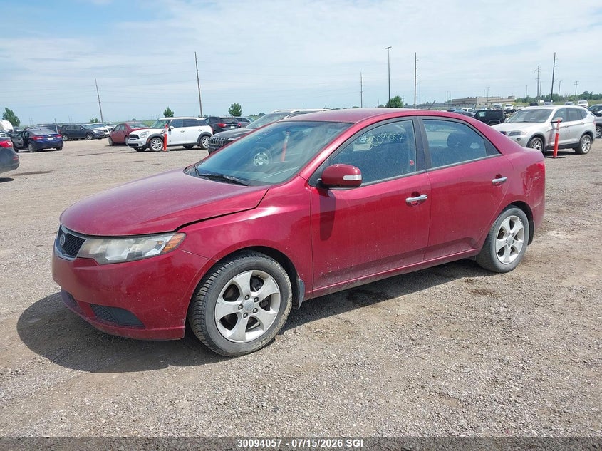 2010 Kia Forte, Град, IAAI, VIN KNAFU4A24A5307906 — фото 2