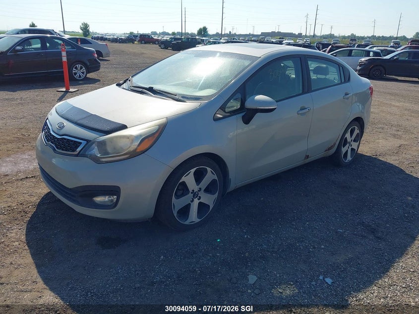 Vin: knadn4a38d6120891, lot: 20140151, kia rio ex/sx 20132