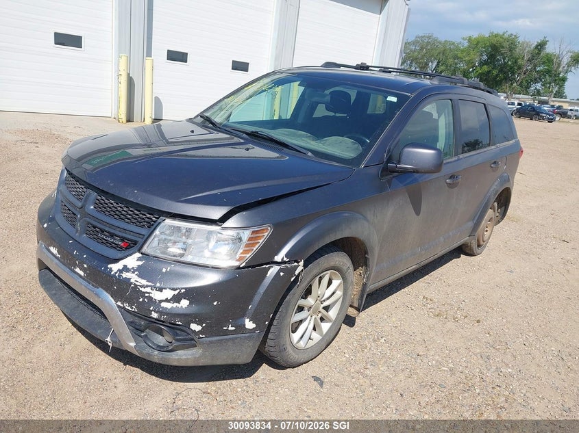 2015 Dodge Journey, Rear, IAAI, VIN 3C4PDCAB8FT509737 — photo 2