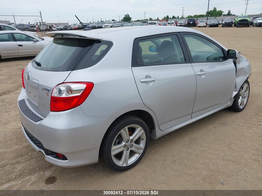 Vin: 2t1ku4ee6bc694436, lot: 20140202, toyota corolla matrix 20114