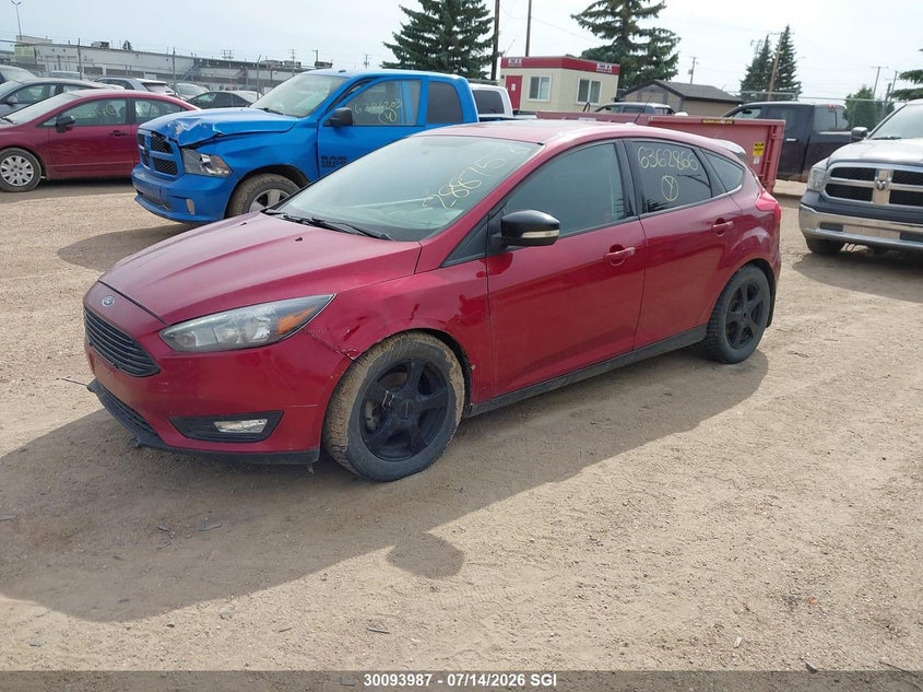 2017 Ford Focus, Left Front, IAAI, VIN 1FADP3M22HL288758 — photo 2