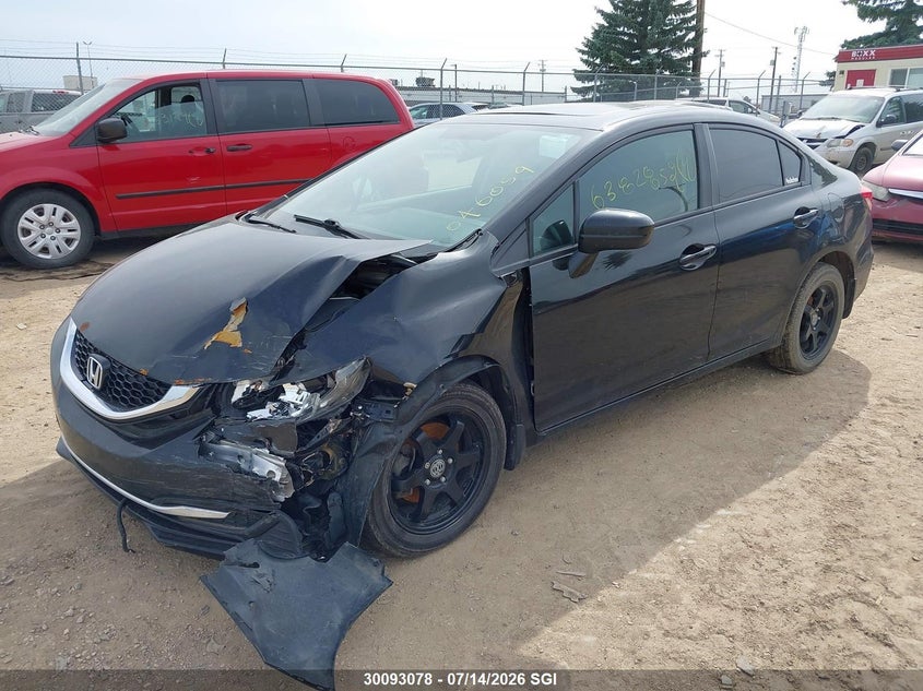 2015 HONDA CIVIC SEDAN 1.8L I-4 VVT, 143HP
