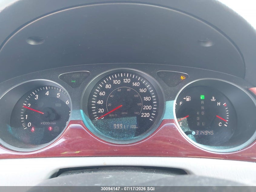2003 LEXUS ES SEDAN 3.0L V6 FI DOHC 24V F4
