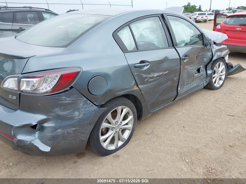 2012 Mazda Mazda3 Gt VIN: JM1BL1W58C1559903 Lot: 30091475