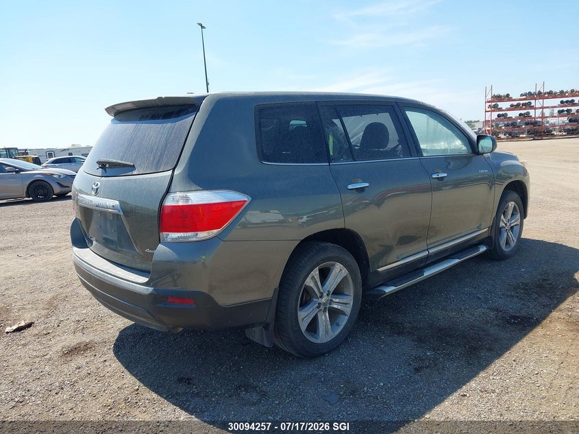 Vin: 5tddk3eh2bs072376, lot: 20140434, toyota highlander limited 20114
