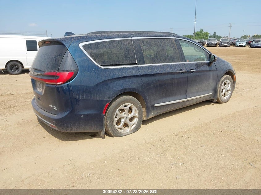 Vin: 2c4rc3ggxnr113101, lot: 20140459, chrysler pacifica limited 20224