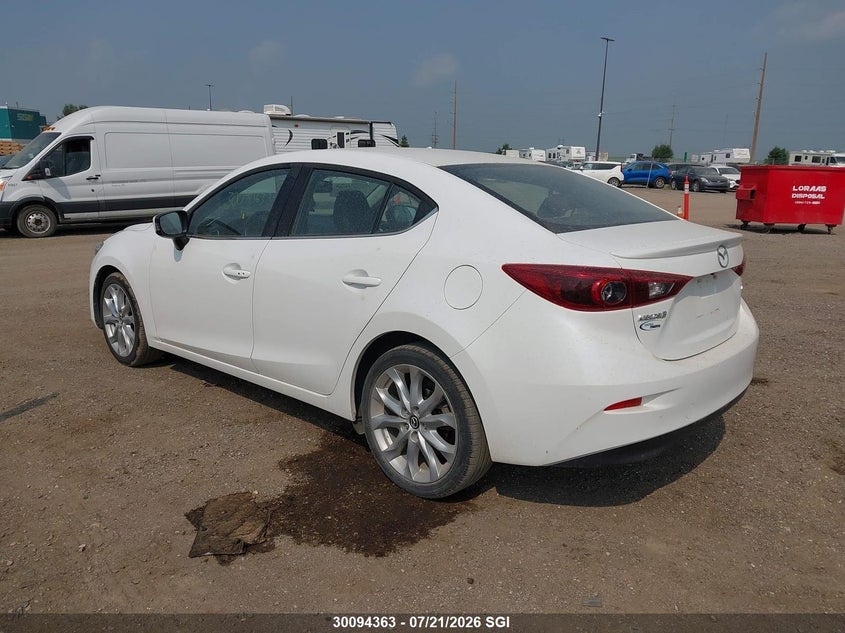 Vin: jm1bm1w31e1137180, lot: 20140572, mazda 3 grand touring 20143