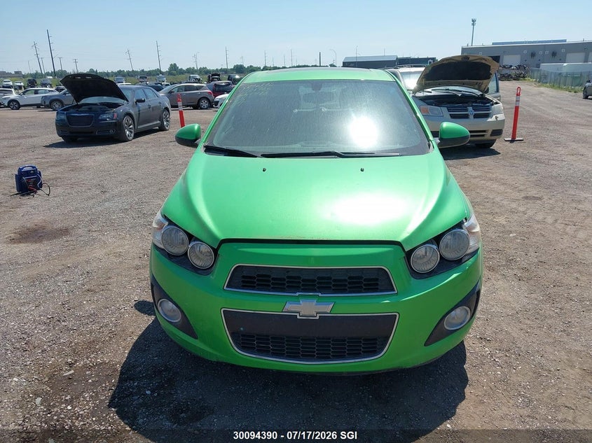2015 Chevrolet Sonic Lt VIN: 1G1JC6SH3F4126705 Lot: 30094390