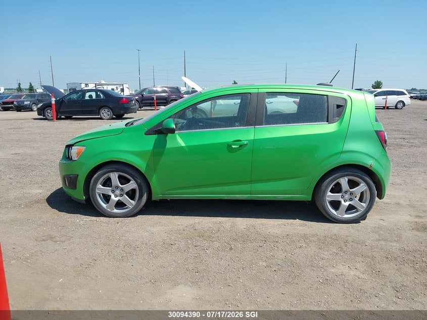 2015 Chevrolet Sonic Lt VIN: 1G1JC6SH3F4126705 Lot: 30094390