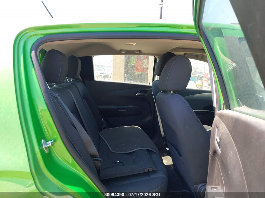 2015 Chevrolet Sonic Lt VIN: 1G1JC6SH3F4126705 Lot: 30094390