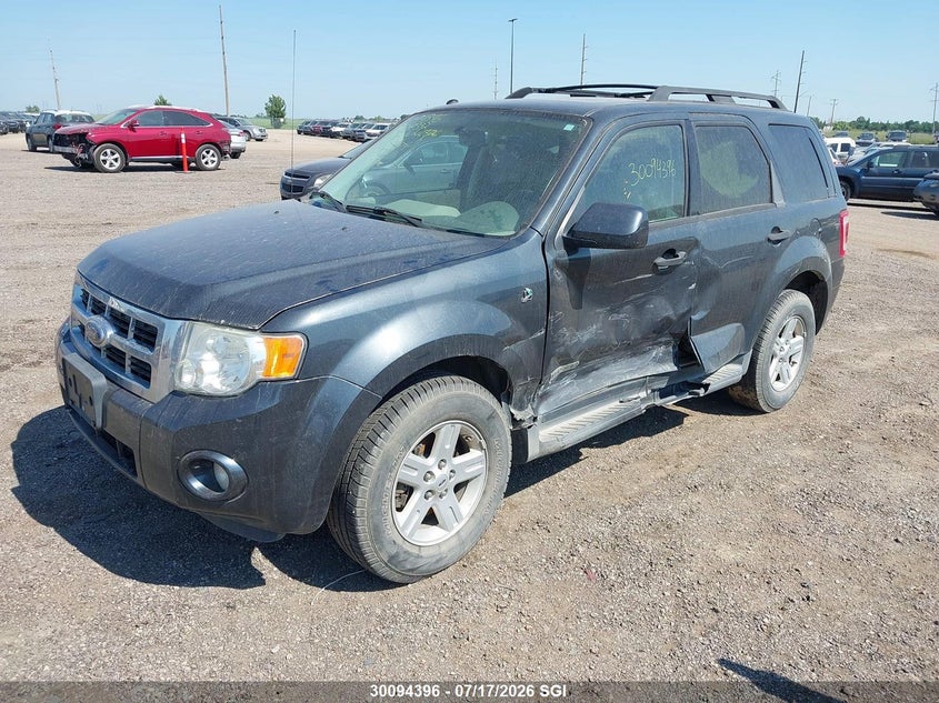 2008 Ford Escape, Левый бок, IAAI, VIN 1FMCU49H88KD47332 — фото 2