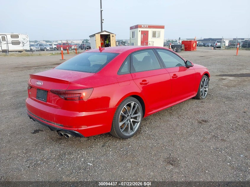 Vin: wauc4af43ka014146, lot: 20140655, audi s4 prestige 20194