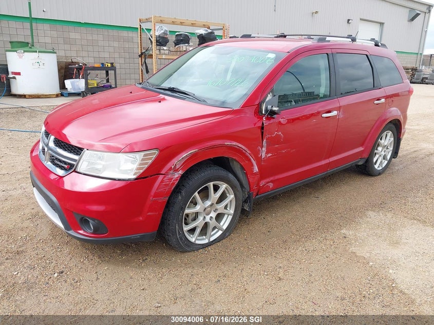 Vin: 3c4pddfgxct300926, lot: 20140672, dodge journey r/t 20122