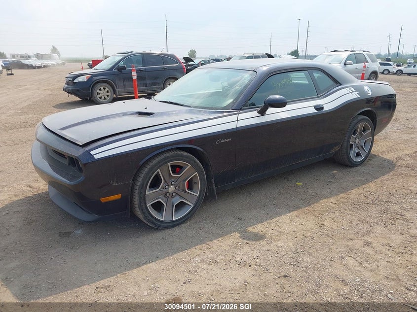 Vin: 2c3cdybt5ch185528, lot: 20140746, dodge challenger r/t 20122