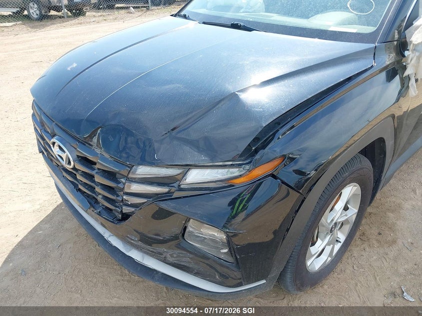 2022 Hyundai Tucson Sel VIN: KM8JB3AE2NU035046 Lot: 30094554