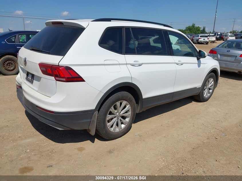 2019 Volkswagen Tiguan S VIN: 3VV0B7AX4KM014404 Lot: 30094329