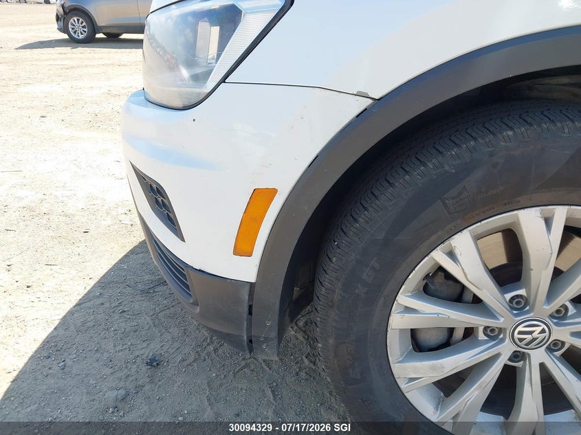 2019 Volkswagen Tiguan S VIN: 3VV0B7AX4KM014404 Lot: 30094329