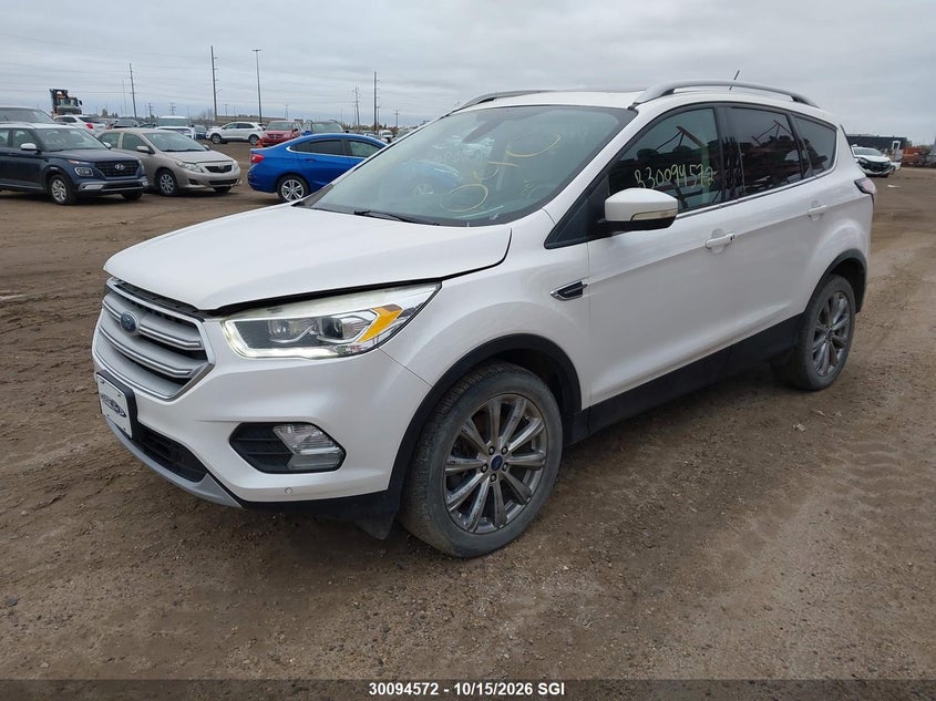 Vin: 1fmcu9j9xjua87625, lot: 20140830, ford escape titanium 20182