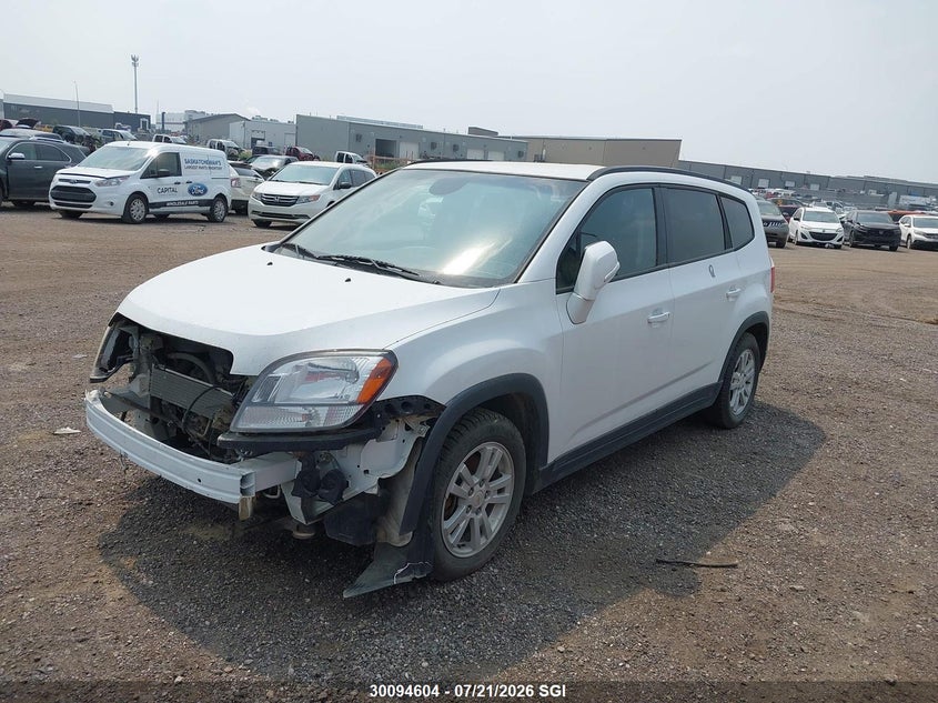 Vin: kl77p2ek7ek580033, lot: 20140880, chevrolet orlando lt 20142