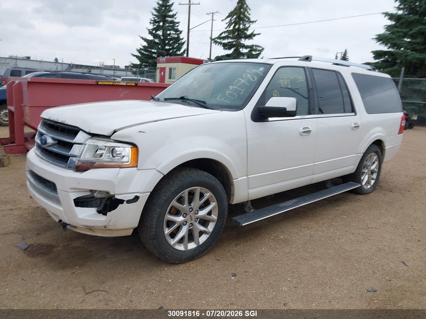 2016 Ford Expedition, Front, IAAI, VIN 1FMJK2AT4GEF01789 — photo 2