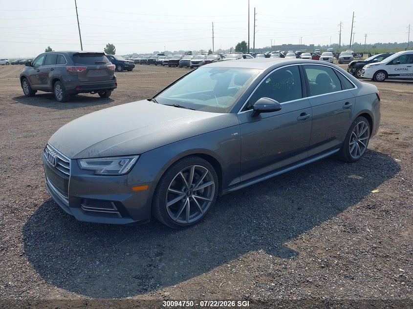 Vin: wauenaf42hn019961, lot: 20141063, audi a4 premium plus 20172