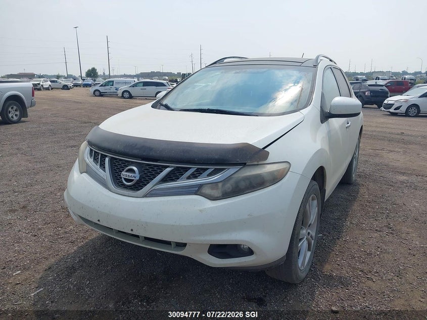 Vin: jn8az1mw4bw160028, lot: 20141098, nissan murano s/sl/le 20112