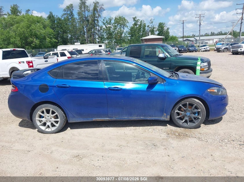 2013 Dodge Dart Sxt VIN: 1C3CDFBA3DD138225 Lot: 30093977