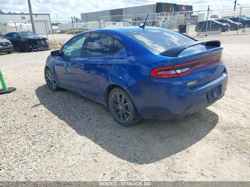 2013 Dodge Dart Sxt VIN: 1C3CDFBA3DD138225 Lot: 30093977