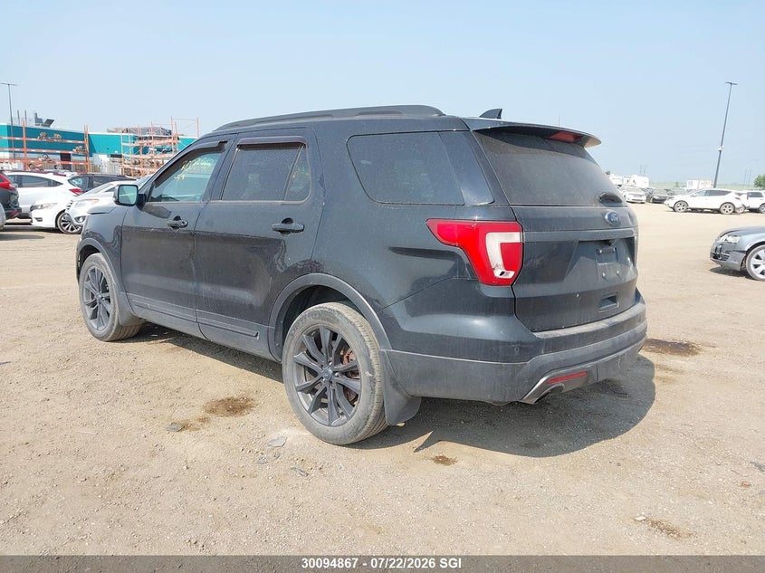 2017 Ford Explorer Xlt VIN: 1FM5K8D8XHGC41593 Lot: 30094867