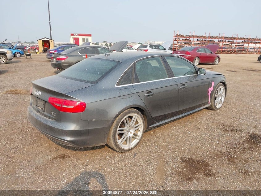 Vin: waukfcfl7dn008192, lot: 20141222, audi a4 prestige 20134