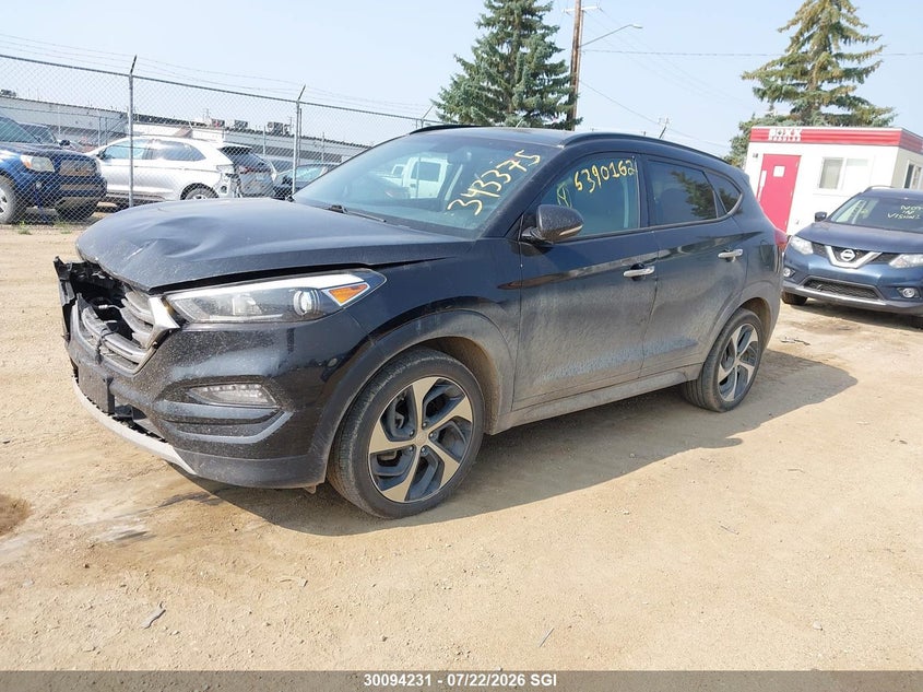 Vin: km8j3ca26hu343375, lot: 20141284, hyundai tucson limited/sport and eco/se 20172