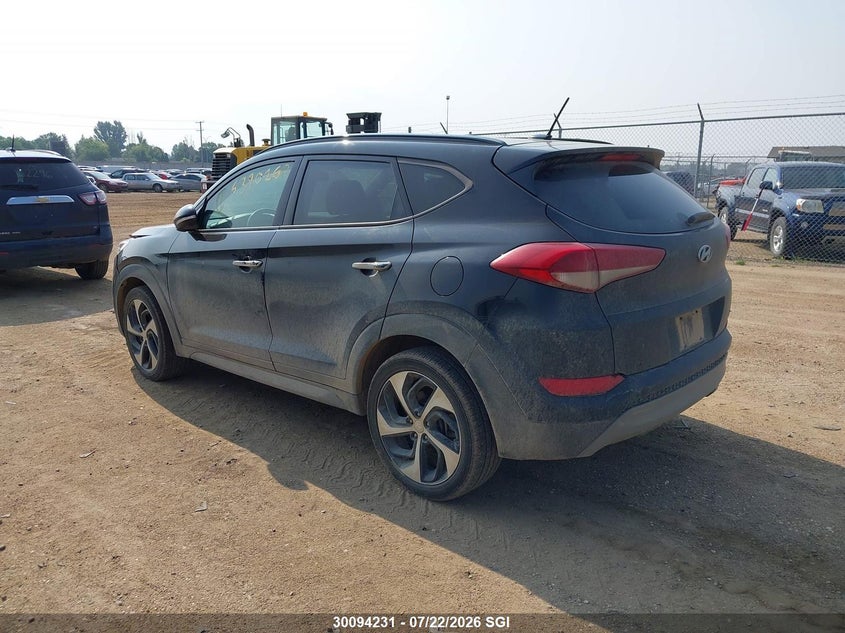 Vin: km8j3ca26hu343375, lot: 20141284, hyundai tucson limited/sport and eco/se 20173