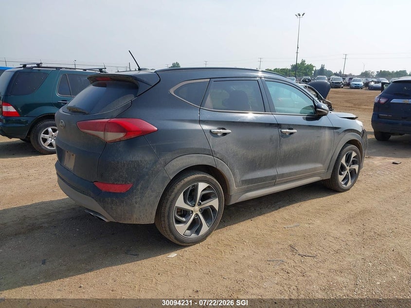 Vin: km8j3ca26hu343375, lot: 20141284, hyundai tucson limited/sport and eco/se 20174